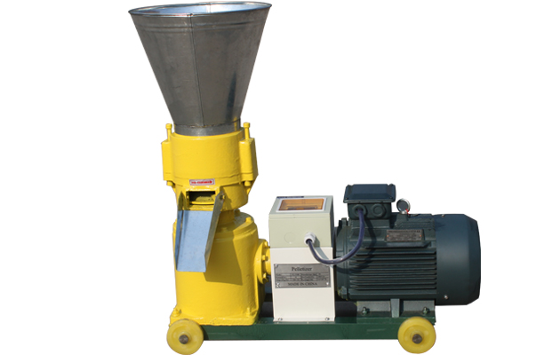 Wood pellet machine